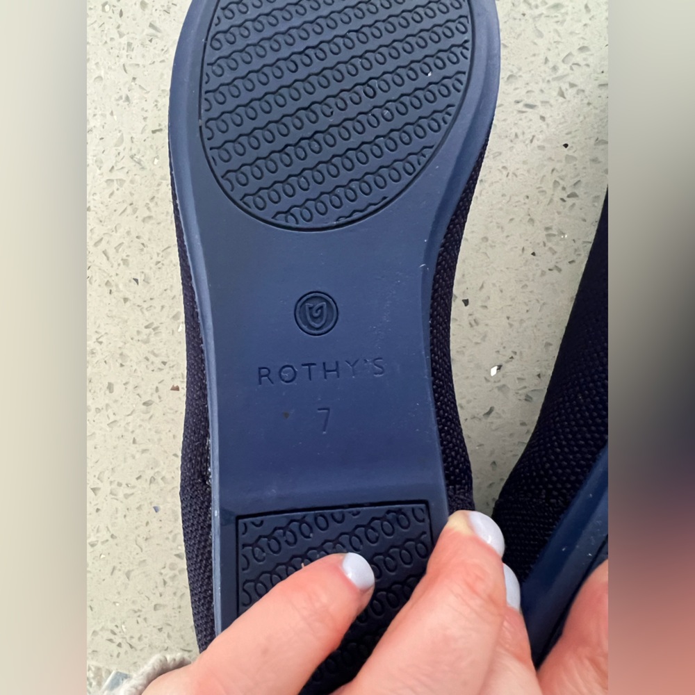 Like New Rothy’s “The Flat Slip On” (size 7) - Picture 8 of 8